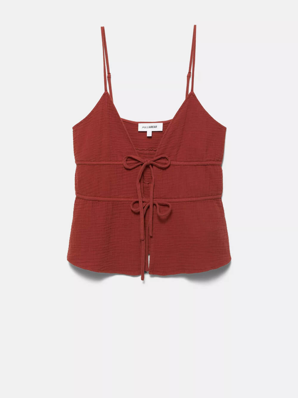 Halter neck top with buttons