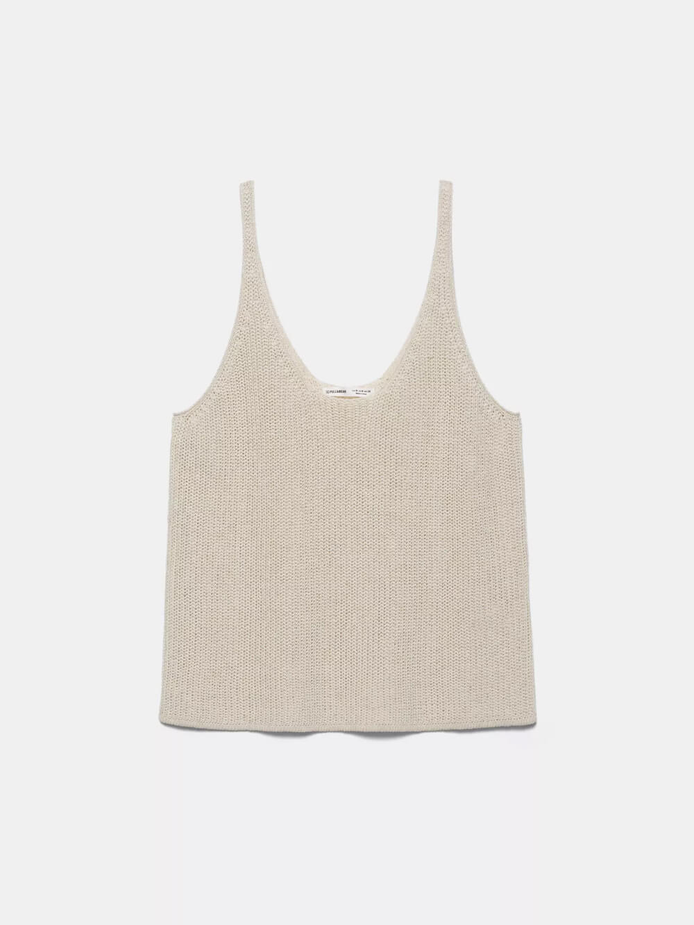 Halter neck top with buttons